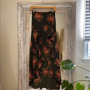 Stillwater Maxi Skirt. Hi - Lo